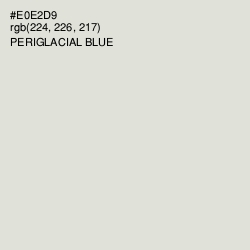 #E0E2D9 - Periglacial Blue Color Image